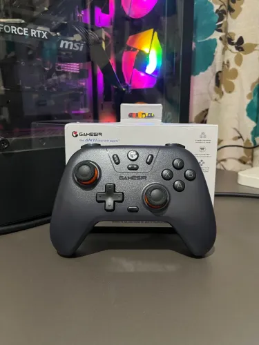 Controle Gamer Hall Effect para PC, Android e iOS - Analógico Antidrift