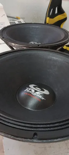 PAR ULTRAVOX 1500RMS 18 POLEGADAS SUB FORTE PRA QUEM GOSTA