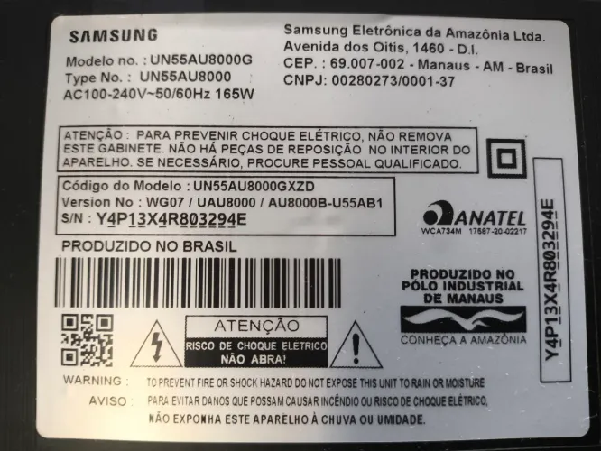 Peças de Smart tv Samsung 
