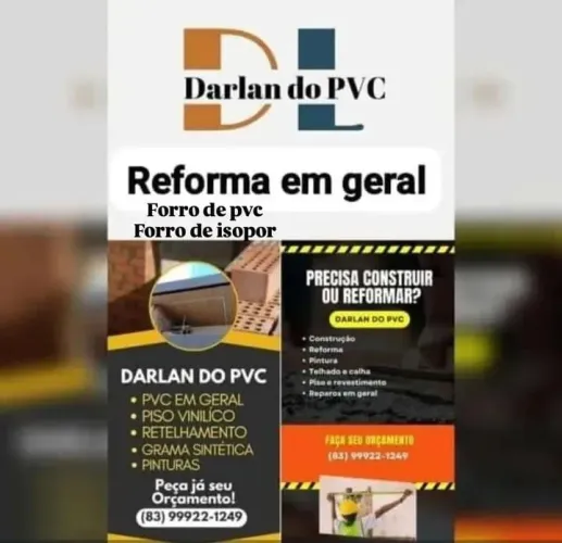 Darlan do PVC piso Vinílico reforma em geral 