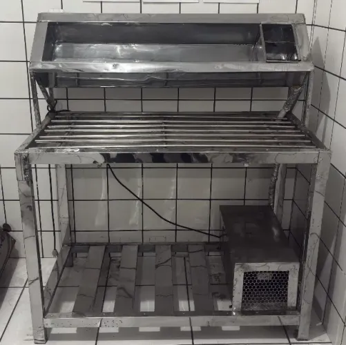 Mesa Bancada Condimentadora refrigerada