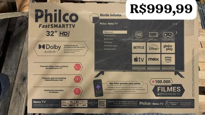 TELEVISÃO TELEVISORES SMARTV