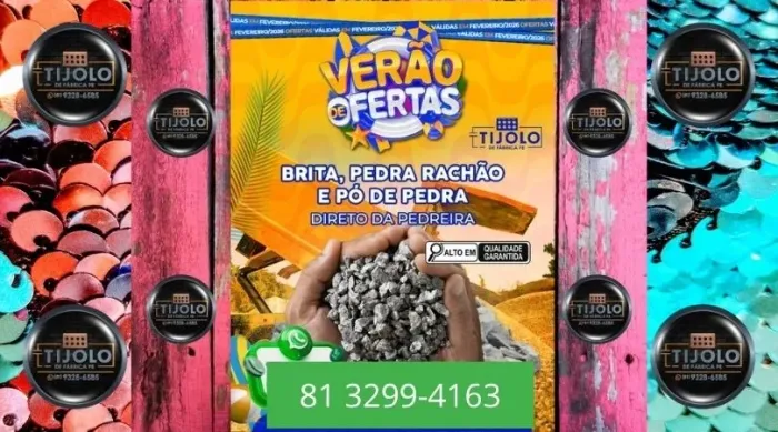brita para construtoras e empreiteiros 