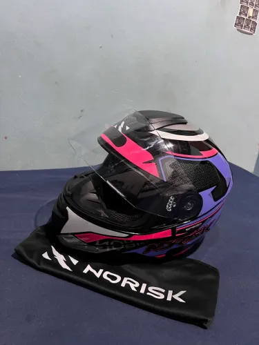 Capacete Norisk Razor rosa 56