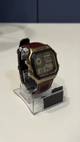 Relógio Casio World Time AE-1200WH SEMINOVO