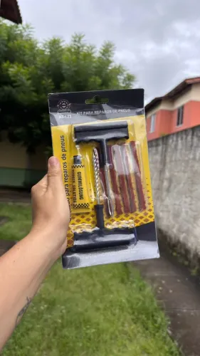 Kit Para Reparos de Pneus com 5 Macarrão