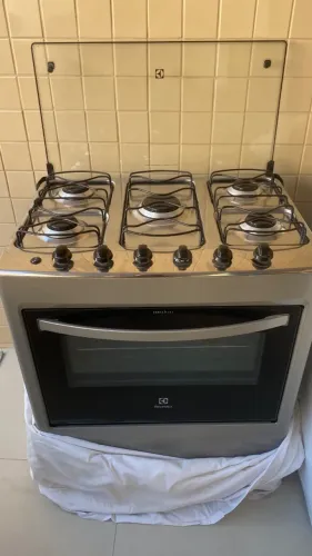 Fogão Electrolux 5 Bocas Inox - Excelente Estado