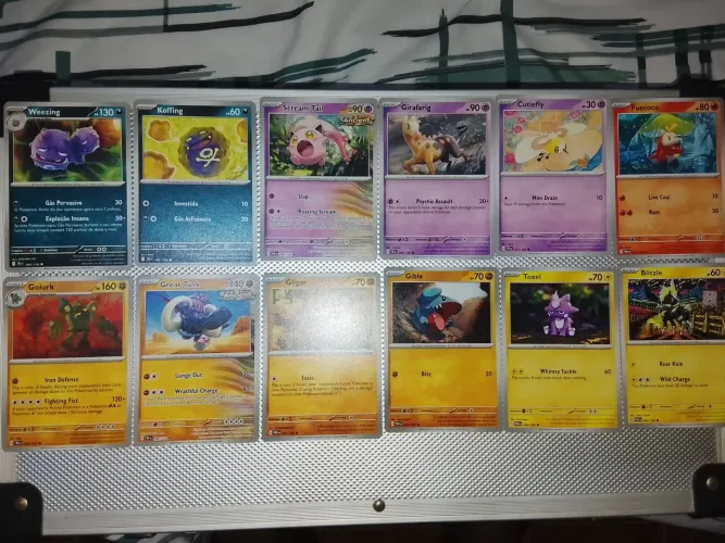 52 Cartas Pokémon Originais Novas + extras