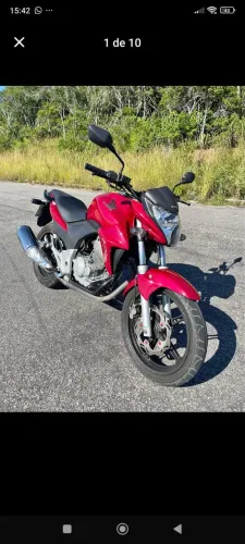 CB 300 bem conservada! Não baixo um real pq a Fipe é 13.600R$