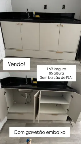 ARMÁRIO DE PIA 