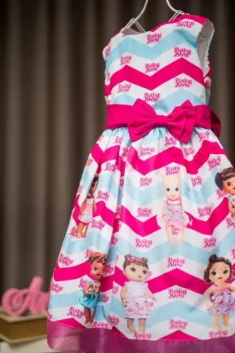Vestido Baby Alive