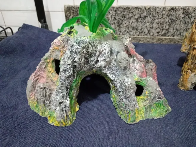 Aquário enfeite