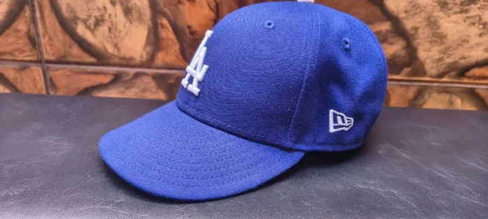 boné new era 59fifty low profile la dodgers los angeles azul 7 3/8 original