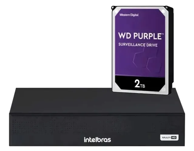 Dvr Intelbras Mhdx 1116 Hd 2tb Suporte 16 Cameras (Usado)