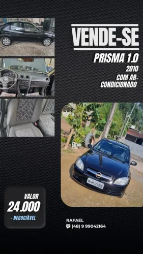 Chevrolet Prisma Sed. Joy/ LS 1.0 8V Flexpower 4P 2010