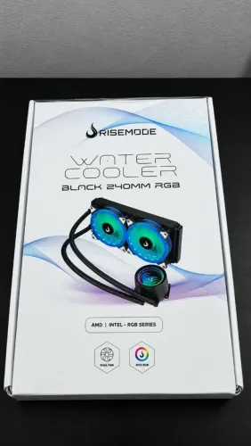 Water Cooler 240mm | Rise Mode | Black Rgb