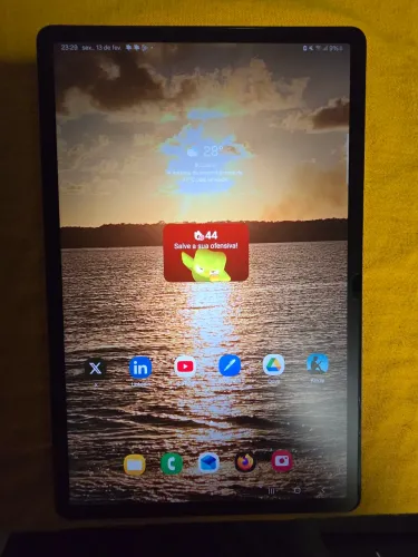 Tablet Samsung Galaxy Tab S7 Fe 12,4'' 128gb Com S Pen Preto