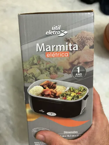Marmita Elétrica Útil Eletro 1.5L Bivolt + Carro (Nova na Caixa!)