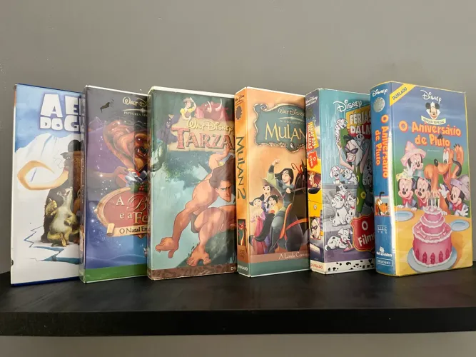 Coleção VHS Disney