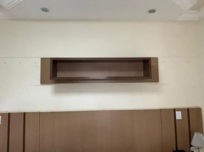 Cabeceira cama casal - painel/nicho