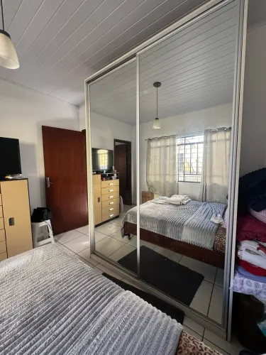 Guarda roupa MDF portas espelhadas
