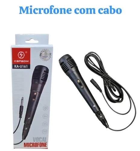 Microfone com fio