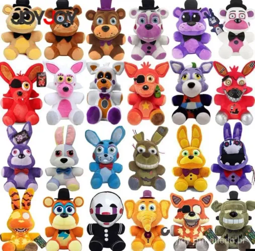 Pelúcias Five Nights at Freddy's - Pelúcia - Novos - Vários Personagens Disponíveis