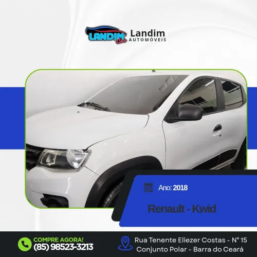 Renault Kwid Life 1.0 Flex 12V 5P Mec. 2018