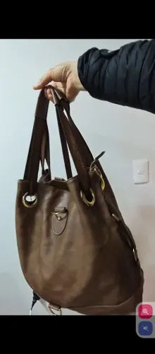 Bolsa Feminina Saco Grande Marrom - Muito Espaçosa (Nova)