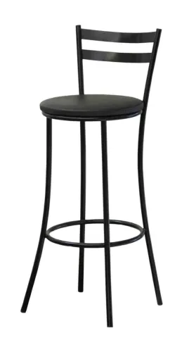 1503-Banqueta de Bar BV 15 Preto/Preto Villarte