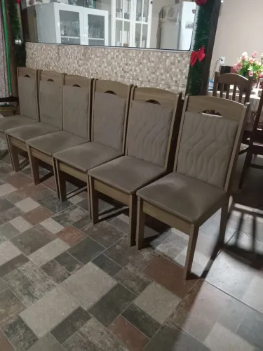 6 belíssimas cadeiras 