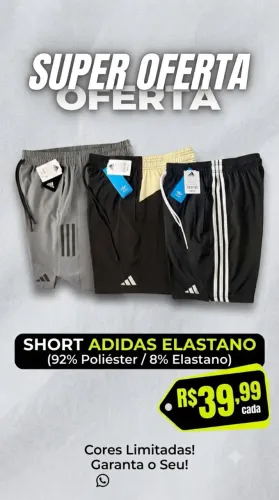 Short de Tactel com elastano Premium