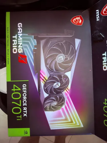 Vendo Rtx 4070 ti da MSI na caixa