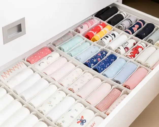Kit Organizador de Gaveta Colmeia 10 peças