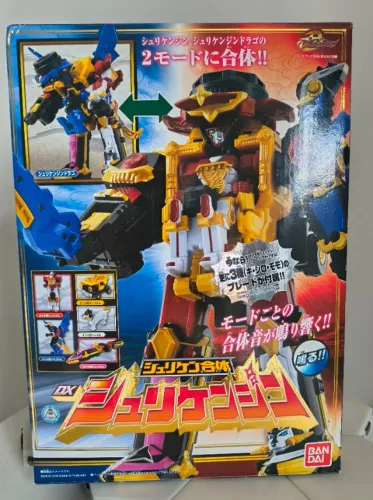 Bandai Megazord Dx Shurikenjin Ed. Especial, Power Rangers Ninja Steel, Sentai Ninninger