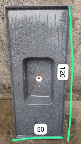 Pia para cozinha + porta de ferro
