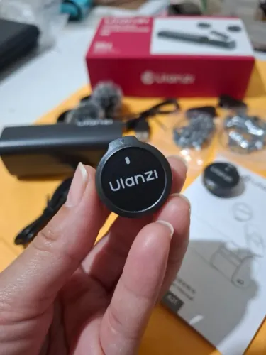 Microfone lapela ulanzi a21 