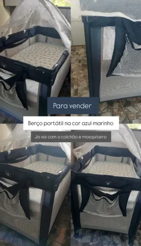 Vendo berço completo