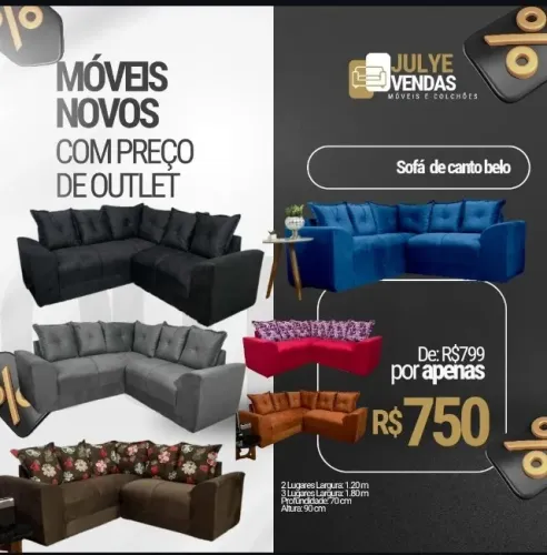 Sofá de canto belo (Pague na entrega)