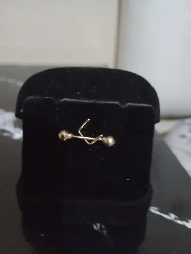 Piercing  de mamilo em ouro obs venda por peça não por peso 