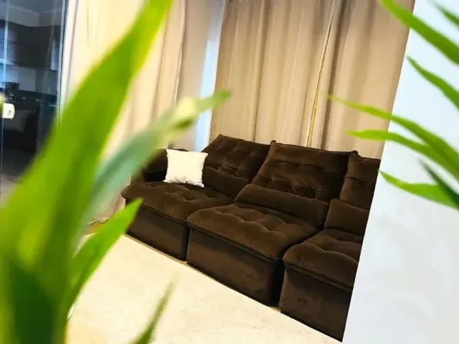 Sofá Retrátil e Reclinável 3,20 m - Sob Medida
