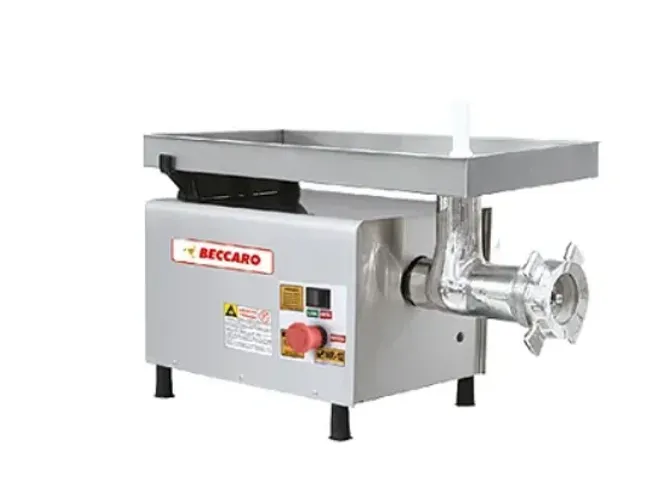 Moedor de Carne Picador Boca 22 Inox Bivolt 200 kg/h 1,25 Cv Beccaro