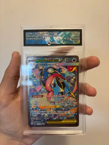 Carta Pokémon Mega Greninja EX GBA 7