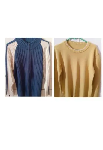 2 Blusas de Lã GG em bom estado conservação 