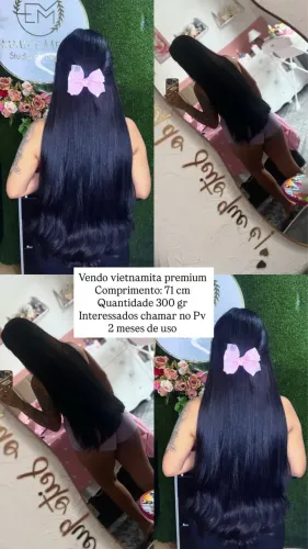 Vendo cabelo vietnamita