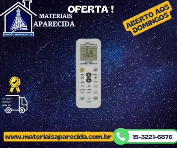 Controle Universal Ar Condicionado