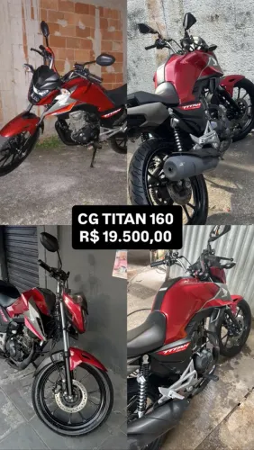 CG TITAN 160 - 2025 - R$ 19.500,00
