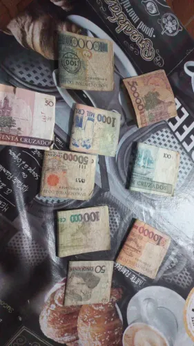 Vendo cédulas antigas