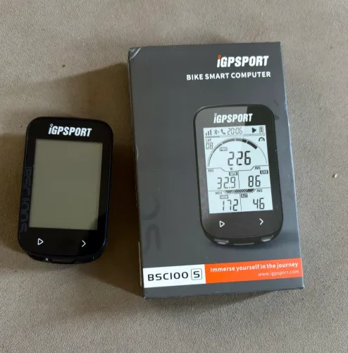 Ciclocomputador GPS Igpsport BSC100S tela LED