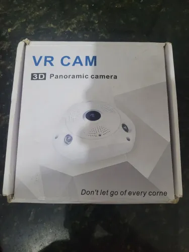 Câmera VR 360° WiFi HD, Microfone e Alto-falante